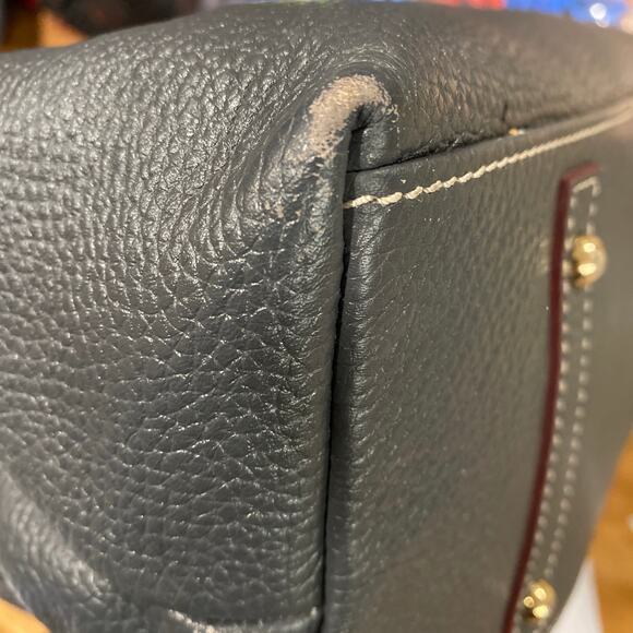 Dooney & Bourke Pebble Grain Leather Large Sack shoulder Purse Hobo bag 0708143 - Picture 15 of 15